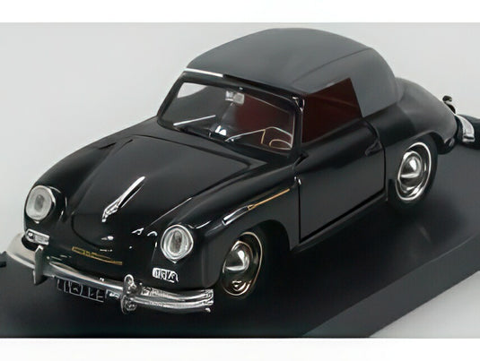PORSCHE 356 スパイダー クローズド 1950 ブラック/ BRUMM 1/43 ミニカー