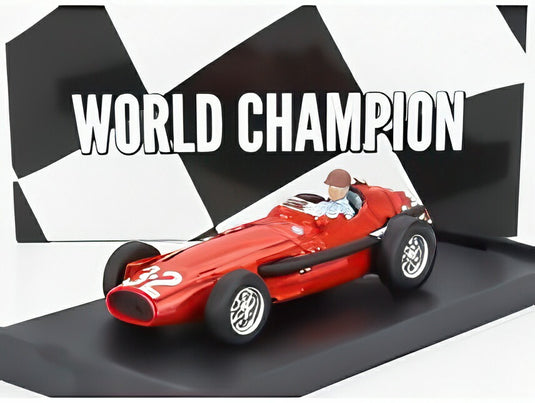 MASERATI F1 250F #32 ワールドチャンピオン モナコGP 優勝 1957 ファン・マヌエル・ファンジオ ドライバーフィギュア付き レッド/ BRUMM 1/43 ミニカー