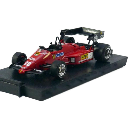 Ferrariフェラーリ 126 C4 Turboターボ 1984 Arnouxアルヌー / BRUMM 1/43 ミニカー
