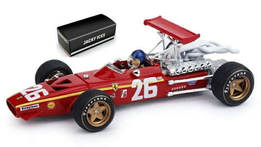 Ferrariフェラーリ 312 F1 1968 レッド