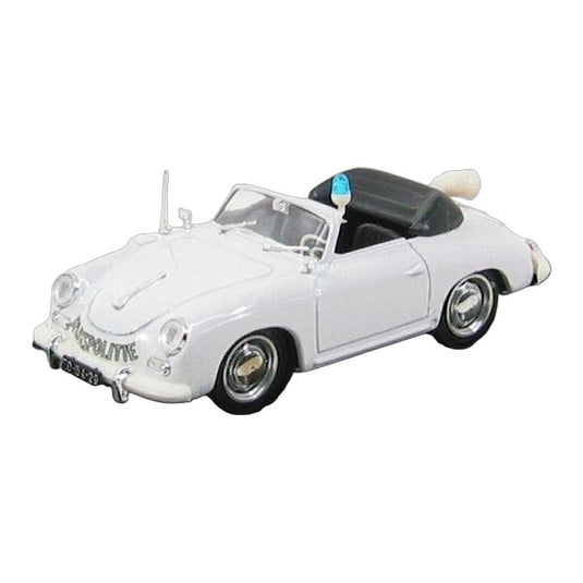 Porscheポルシェ 356 カブリオレ オランダ警察 1952 ホワイト / BRUMM 1/43 ミニカー