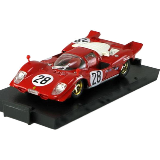 Ferrariフェラーリ 512S 1970 No.28 Daytonaデイトナ Andretti/Merzario/Ickx / BRUMM 1/43 ミニカー