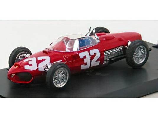 FERRARI - F1  156 SCUDERIA SANT'AMBROEUS N 32 GP ITALIA 1961 G.BAGHETTI - RED/BRUMM 1/43ミニカー