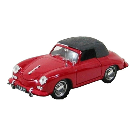 Porscheポルシェ 356C カブリオレ クローズド 1952 レッド / BRUMM 1/43 ミニカー