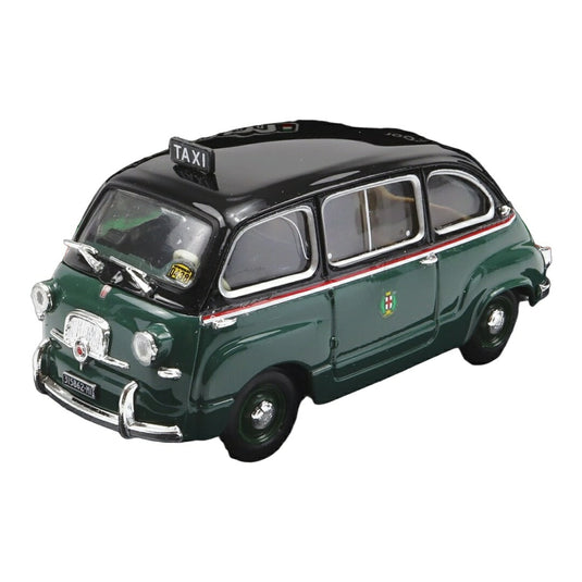 Fiatフィアット 600 Multipla 1 Series タクシー ミラノ 1956 グリーン/ブラック / BRUMM 1/43 ミニカー