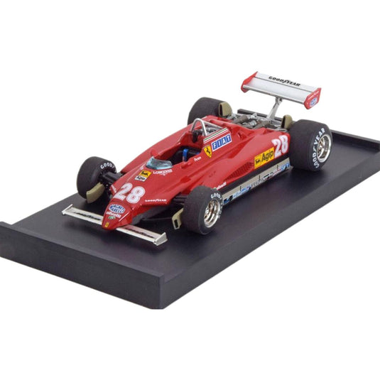 Ferrariフェラーリ 126 C2 Turboターボ GP San Marinoサンマリノ 1982 Pironiピローニ / BRUMM 1/43 ミニカー