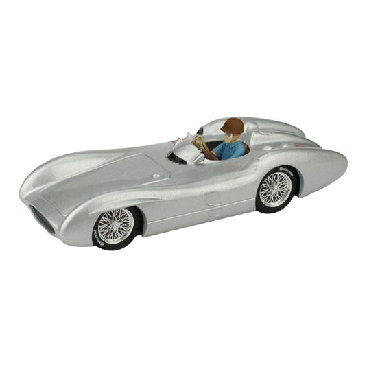 Mercedes Benzメルセデスベンツ W196C GPフランス 1954 Juan Manuel Fangio No.18 ドライバーフィギュア付 / BRUMM 1/43