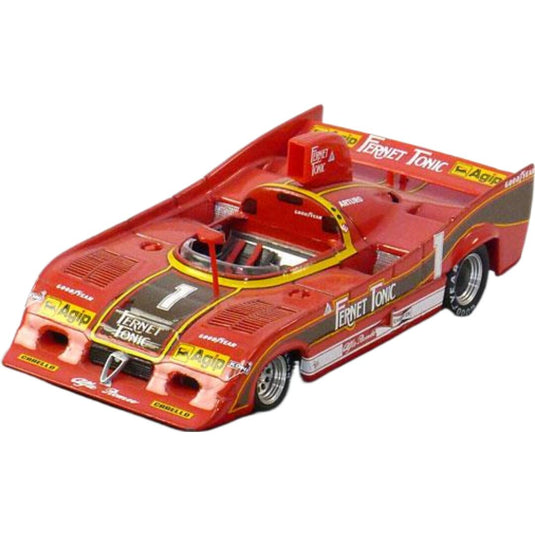 Alfa Romeoアルファロメオ 33 SC 12 1977 No.1 Coppa Florioコッパフローリオ Merzario / BRUMM 1/43 ミニカー