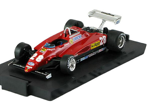 Ferrariフェラーリ 126 C2 Turbo 1982 GP Italyイタリア Andretti / BRUMM 1/43 ミニカー
