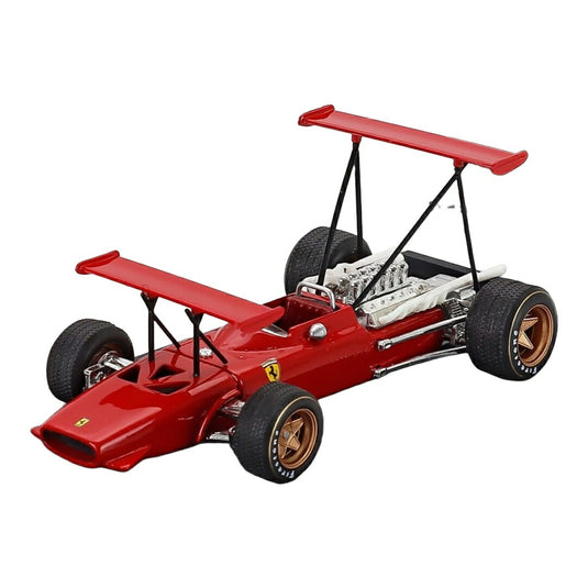 Ferrariフェラーリ F1 312 ドッピオ・アレットーネ モデナ 1969 Chris Amon レッド / BRUMM 1/43 ミニカー