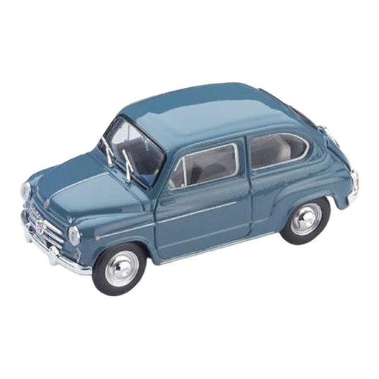 Fiatフィアット 600D ベルリーナ 1960 ブルー / BRUMM 1/43 ミニカー
