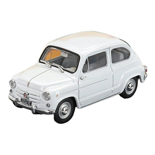 Fiatフィアット 600D ベルリーナ 1960 ホワイト / BRUMM 1/43 ミニカー