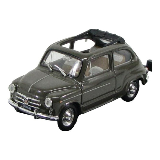 Fiatフィアット 600D Trasformabile Aperta 1960 ベージュ FIAT100周年記念 / BRUMM 1/43 ミニカー