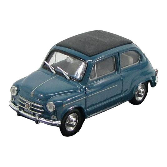 Fiatフィアット 600D トラスフォルマビレ 1960 ブルー RARE BLUE BOX 100周年記念 / BRUMM 1/43 ミニカー