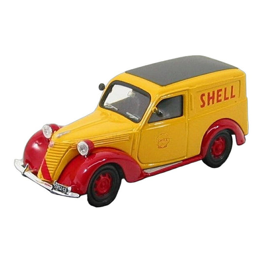Fiatフィアット 1100 E バン Shell シェル Scuderia Ferrariフェラーリ GP モンツァ 1958 イエロー/レッド / BRUMM 1/43 ミニカー