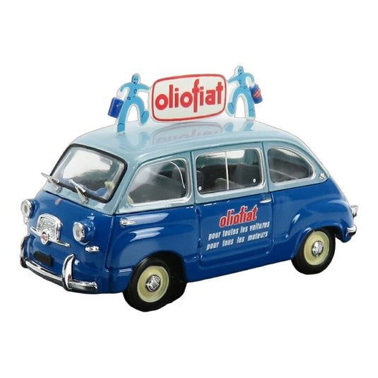 Fiatフィアット 600 Multipla オリオフィアット 1956 ツートンブルー / BRUMM 1/43 ミニカー