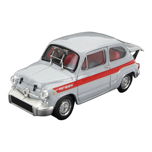 Fiatフィアット 600 Abarthアバルト 850TC Corsa 1966 グレー レッド / BRUMM 1/43 ミニカー