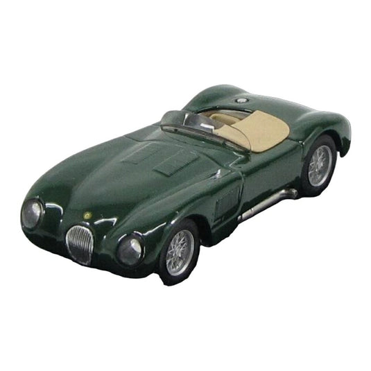Jaguarジャガー C-TYPE スパイダー 1953 ブリティッシュレーシンググリーン / BRUMM 1/43 ミニカー