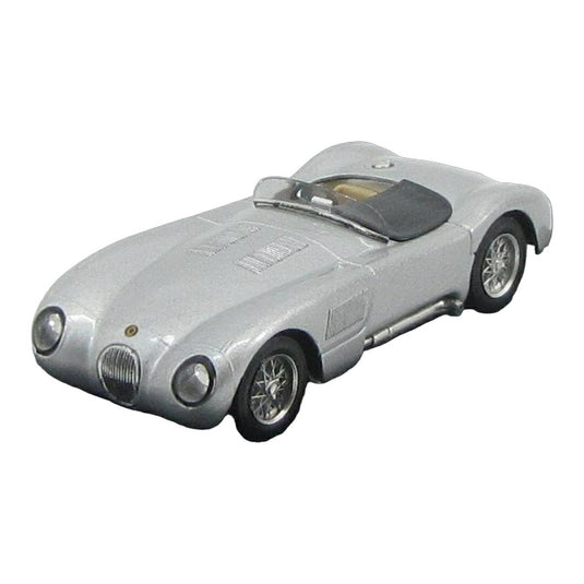 Jaguarジャガー C-TYPE スパイダー 1953 シルバー / BRUMM 1/43 ミニカー