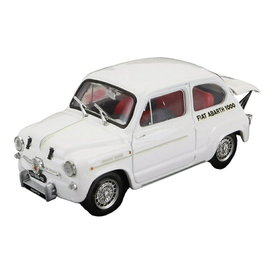 Fiatフィアット 600 1000 Abarthアバルト ラディアトーレ モンテカルロ 1963 ホワイト / BRUMM 1/43 ミニカー
