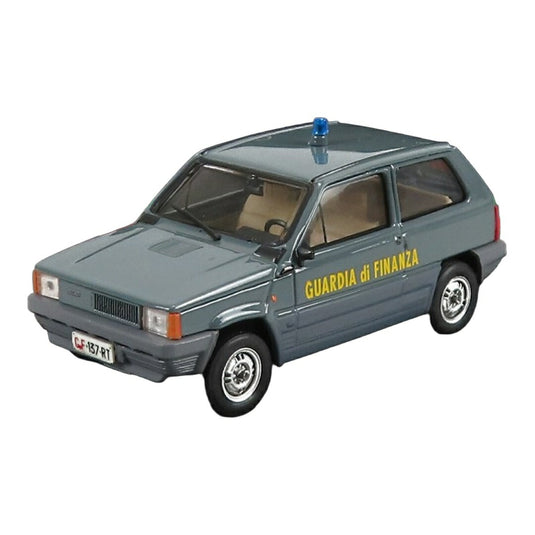 Fiatフィアット Pandaパンダ 45 Guardia di Finanza 1980 ミリタリーグレー 警察車両 / BRUMM 1/43 ミニカー