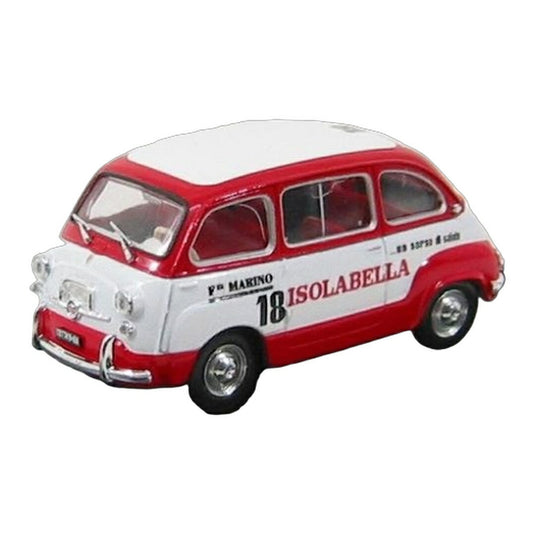Fiatフィアット 600D Multipla Amaro 18 Isolabella ホワイト/レッド
