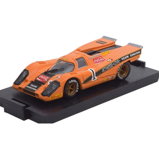 Porscheポルシェ 917K 1971 No.1 9h Kyalamiキャラミ Attwood/Love / BRUMM 1/43 ミニカー