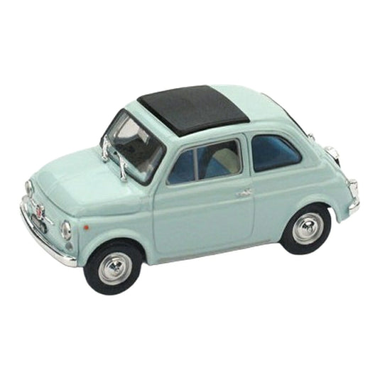 Fiatフィアット 500F 1965-1972 ライトブルー / BRUMM 1/43 ミニカー