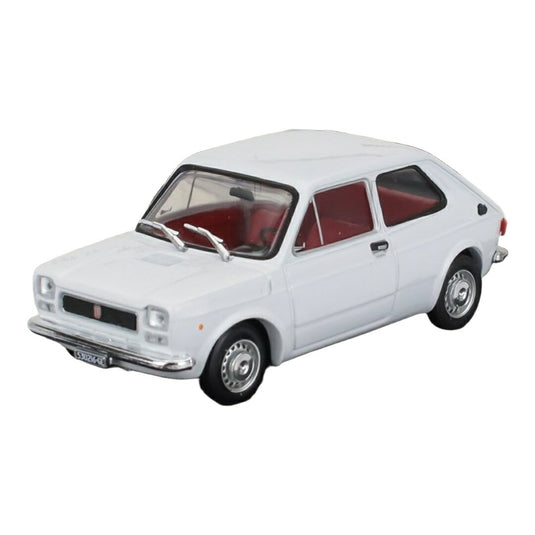 Fiatフィアット 127 1a serie 1971 ホワイト レッドインテリア / BRUMM 1/43 ミニカー