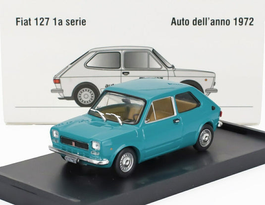 Fiatフィアット 127 1a serie 1971 ラグーングリーン / BRUMM 1/43 ミニカー