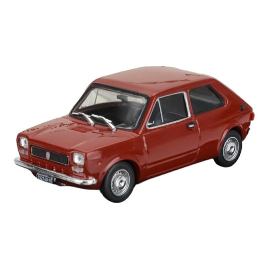 Fiatフィアット 127 1a serie 1971 ロッソシエラ レッド / BRUMM 1/43 ミニカー