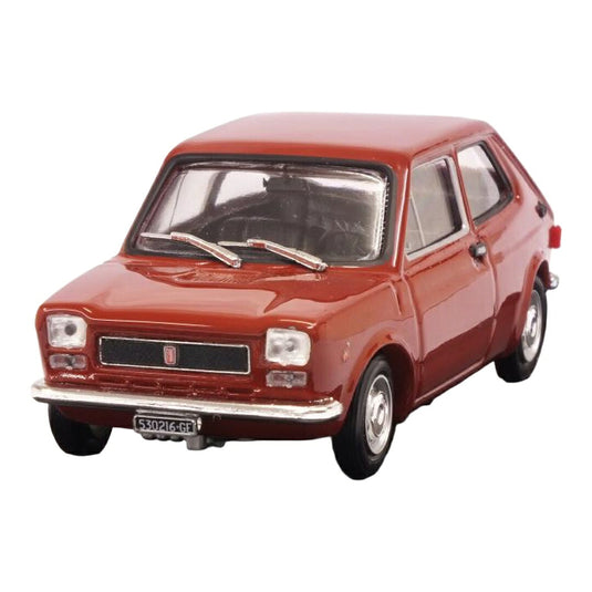 Fiatフィアット 127 1a Serie 1971 レッド / BRUMM 1/43 ミニカー