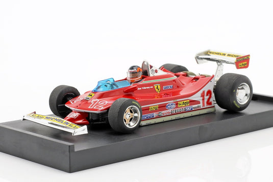 G. Villeneuve ジル・ヴィルヌーヴ Ferrariフェラーリ 312 T4 1979