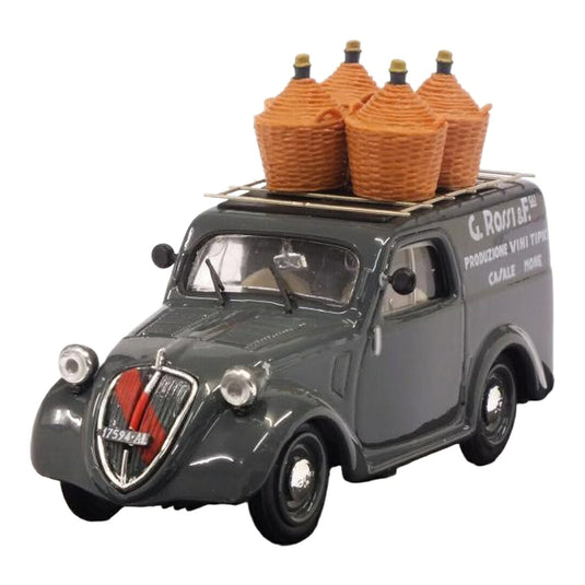Fiatフィアット 500B Furgone G.Rossi e Figli Vini Tipici Casale Monferrato / BRUMM 1/43 ミニカー