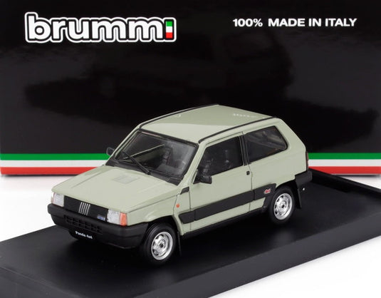 FIAT パンダ 4x4 SUPERNOVA 1986 グレー / BRUMM 1/43 ミニカー