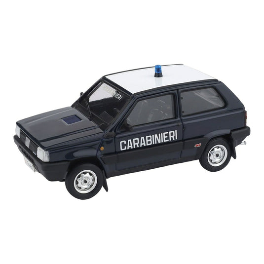 【予約】 Fiatフィアット 4x4 スーパーノヴァ カラビニエリ 1986 ダークブルー/ホワイト 警察車両 / BRUMM 1/43 ミニカー