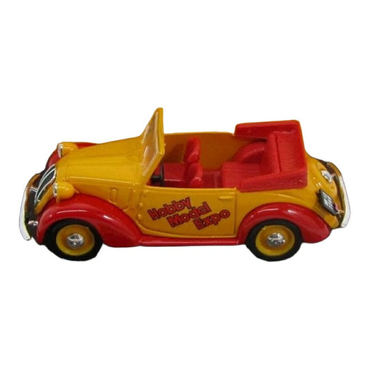 Fiatフィアット 1100 カブリオレ Hobby Model Expo 2005 イエロー/レッド 500台限定 / BRUMM 1/43 ミニカー