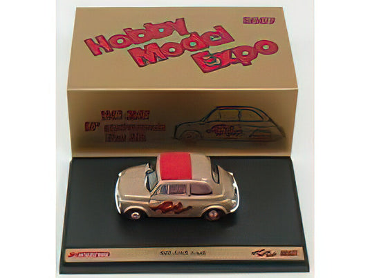 FIAT - 500D 1960 - HOBBY MODEL EXPO 2007 - GOLD MET/BRUMM PROM 1/43ミニカー