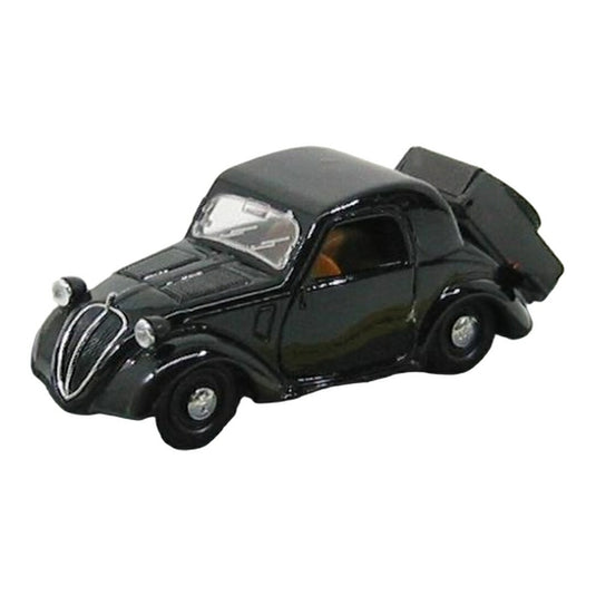 Fiatフィアット 500A Topolino 1 Series A Metano 10th Metanauto 2007 ブラック 500台限定 / BRUMM 1/43 ミニカー
