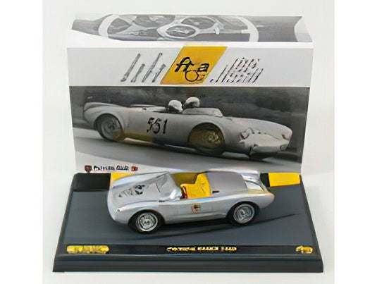 PORSCHE - 550RS SPIDER 1956 FTIA - SILVER/BRUMM PROM 1/43ミニカー