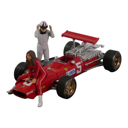 Ferrariフェラーリ 312 F1 1968 レッド