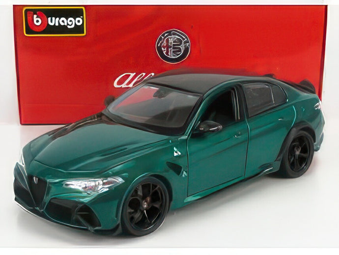 ALFA ROMEO GIULIA GTA 2020 VERDE MONTREAL GREEN MET/BBurago 1/18ミニカー 海外限定