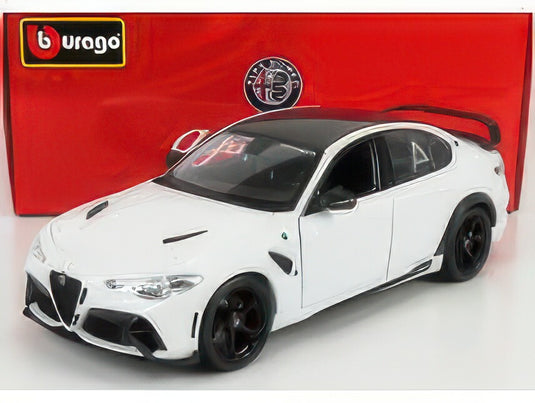 ALFA ROMEO GIULIA GTAm 2020 BIANCO TROFEO WHITE/BBurago 1/18ミニカー 海外限定