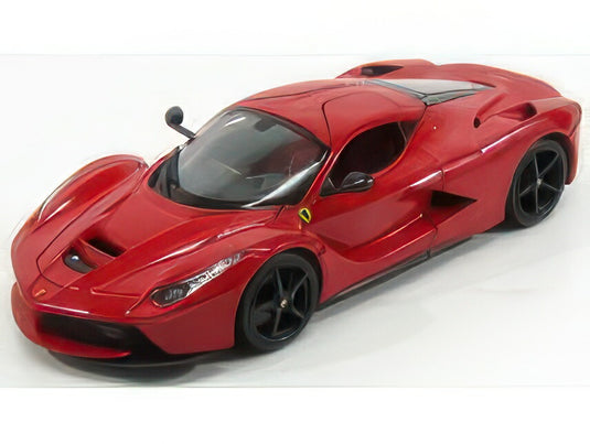 FERRARI LAFERRARI 2013 BLACK WHEELS RED/BBurago 1/18ミニカー