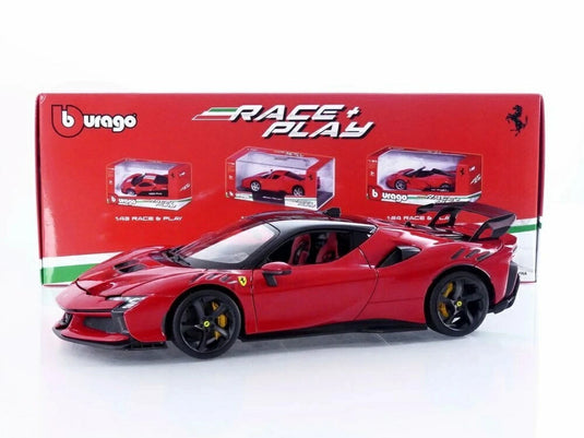 フェラーリ SF90 XX ストラダーレ 2024 レッド / Bburago 1/18 ミニカー
