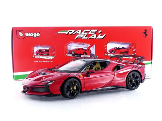 フェラーリ SF90XX ストラダーレ 2024 レッド / Bburago 1/18 ミニカー