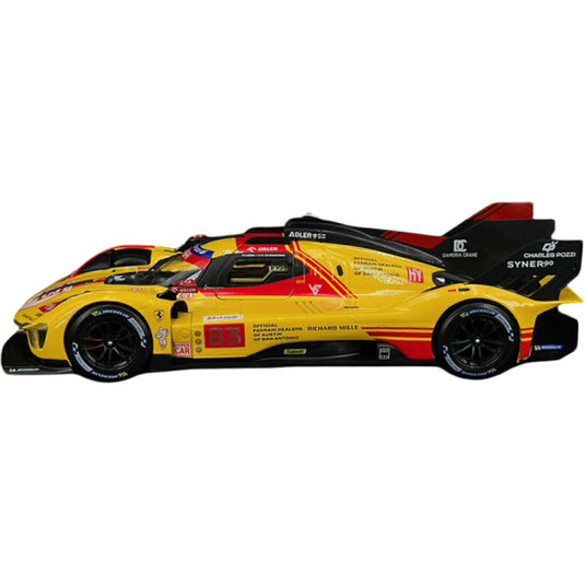 Ferrariフェラーリ 499P No.83 ルマン24時間 2024 Kubica / Shwartzmann / Ye / Bburago 1/18 ミニカー