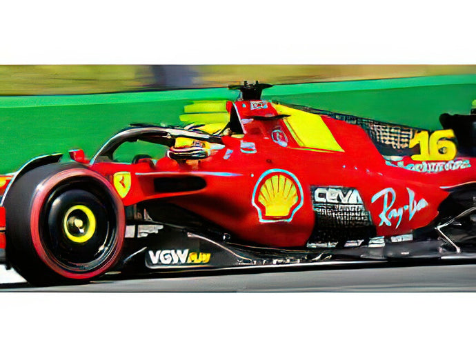 【予約】12月以降発売予定FERRARI - F1 SF-23 TEAM SCUDERIA FERRARI N 16 4th MONZA ITALY GP 2023 CHARLES LECLERC - RED BLACK YELLOW/BURAGO 1/18ミニカー
