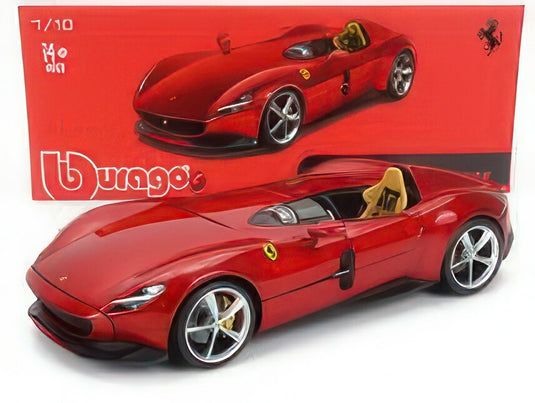 FERRARI MONZA SP1 2018 RED MET/BBurago 1/18ミニカー