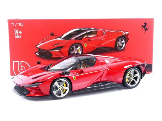 フェラーリ デイトナ SP3 スパイダー クローズドバージョン 2022 レッド / Bburago 1/18 ミニカー